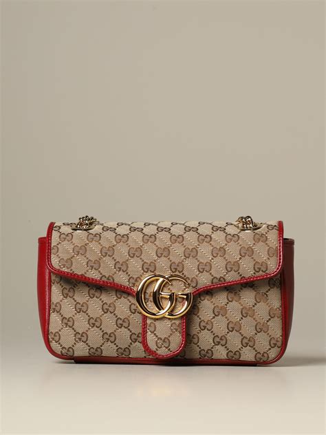 borsa gucci rossa tracolla|borse Gucci da donna.